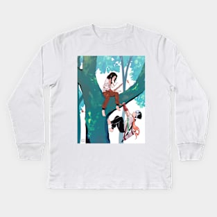 Shimada Boys Kids Long Sleeve T-Shirt